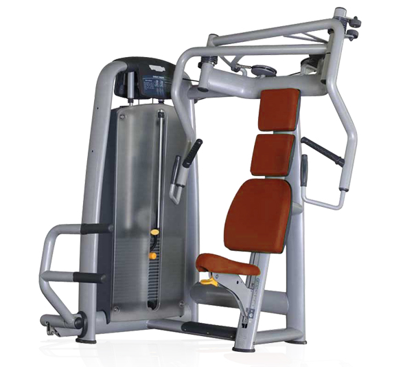 BFT2046坐式推胸训练器 胸肌健身训练器 胸部健身大图展示1