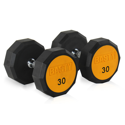 DP-04菱角彩色多规格固定包胶哑铃快猫下载成人APP批发大图展示1