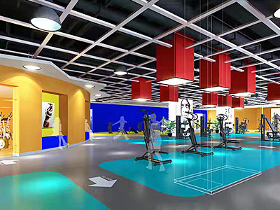 加拿大健身房设计图