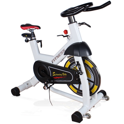 BSE06 象牙白时尚多功能防滑减震磁控动感单车批